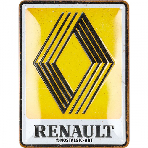 Blechschild Renault Logo 1